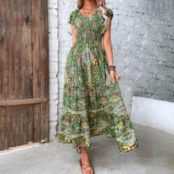 Jurken & Jumpsuits Dames*ELVIRA - Modieuze boho zomerjurk