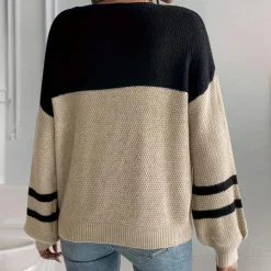 Truien & Vesten Dames*ELYANA - Modieuze Zomerse Schouder Trui voor Dames Gemengde Kleur