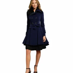 Jassen Dames*Elyse - Warme en lange winterjas voor dames