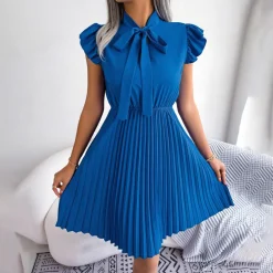 Jurken & Jumpsuits Dames*EMER - Modieuze geplooide zomerjurk