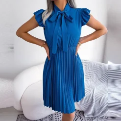 Jurken & Jumpsuits Dames*EMER - Modieuze geplooide zomerjurk