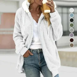 Truien & Vesten Dames*Emerie - LENTE/ZOMER VEST MET CAPUCHON