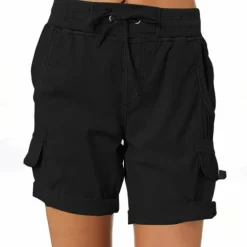 Broeken & Rokken Dames*EMERSYN - Zomerse cargo shorts voor dames