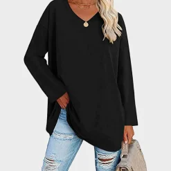 Blazers & Blouses Dames*EMILIA - Elegante lange mouwen voor de zomer