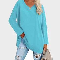 Blazers & Blouses Dames*EMILIA - Elegante lange mouwen voor de zomer