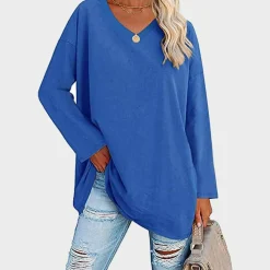 Blazers & Blouses Dames*EMILIA - Elegante lange mouwen voor de zomer