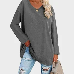 Blazers & Blouses Dames*EMILIA - Elegante lange mouwen voor de zomer