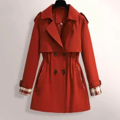 Jassen Dames*EMILIA - Elegante zomer trenchcoat