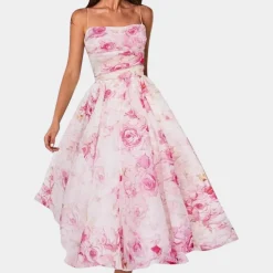 Jurken & Jumpsuits Dames*Emilia - Elegante Zomerse Midi-jurk voor dames