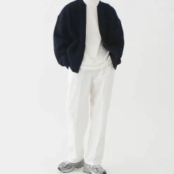 Truien & Vesten Heren*EMILIANO - Luchtige zomer cardigan voor mannen Marine Blauw