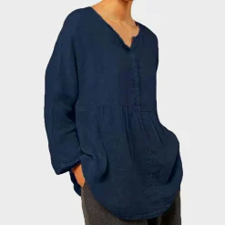 Blazers & Blouses Dames*ENIKO - Elegante grote maat zomerblouse