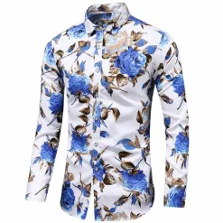 Shirts Heren*ENRIQUE - Zomers bloemenhemd voor mannen