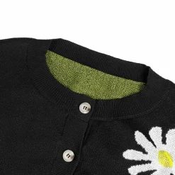 Truien & Vesten Dames*ENYA - Luchtig gebreid vest met knopen voor dames, perfect voor de zomer