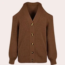 Truien & Vesten Dames*ESTELLA - Luxe Zomerse Schouders Trui voor Dames