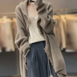 Truien & Vesten Dames*Eszti - Zacht en modieus gebreid damesvest voor de zomer