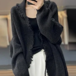 Truien & Vesten Dames*Eszti - Zacht en modieus gebreid damesvest voor de zomer