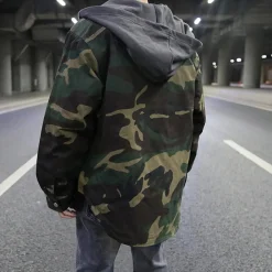 Jassen Heren*Ethane - Urban Camo Heren Zomer Hoodie Camouflage