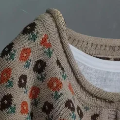 Truien & Vesten Dames*ETTA - Luxe Zomervest voor Dames Kaki