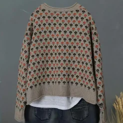 Truien & Vesten Dames*ETTA - Luxe Zomervest voor Dames Kaki