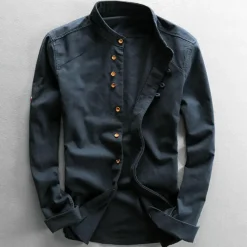 Shirts Heren*ETTORE - Stijlvol zomer overhemd voor mannen