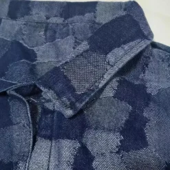 Shirts Heren*EUGENE - Comfortabel Herenoverhemd met Lange Mouwen voor de Zomer Hemelsblauw