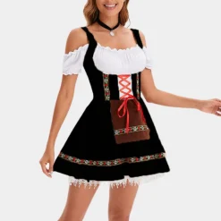 Jurken & Jumpsuits Dames*Eugenia - Stijlvolle Dirndl voor dames Zomer Oktoberfest