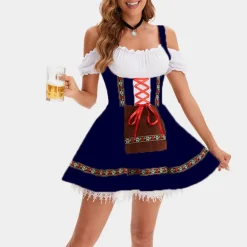 Jurken & Jumpsuits Dames*Eugenia - Stijlvolle Dirndl voor dames Zomer Oktoberfest