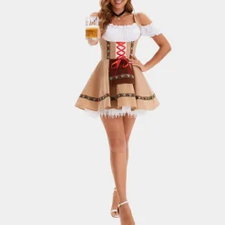 Jurken & Jumpsuits Dames*Eugenia - Stijlvolle Dirndl voor dames Zomer Oktoberfest