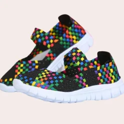 Damesschoenen*Evelyne - Ademende en kleurrijke zomerse damesschoenen