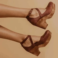 Damesschoenen*EVERLY - Elegante zomerschoenen met hoge hakken