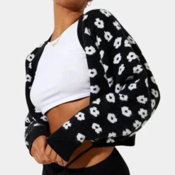 Truien & Vesten Dames*Evita - Luchtig gebloemd trui-vest voor dames - Zomereditie