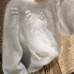 Truien & Vesten Dames*EYLA - Stijlvolle Zomerse Trui voor Dames Wit