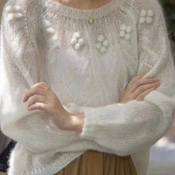 Truien & Vesten Dames*EYLA - Stijlvolle Zomerse Trui voor Dames Wit