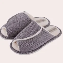 Schoenen Heren*EZEKIEL - Elegante Zomerpantoffel voor Heren Grijs