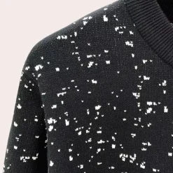 Truien & Vesten Heren*FABRICIO - Luchtige Zomertrui voor Heren Zwart