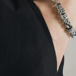 Broeken Heren*Falke - Heren cargobroek met trekkoord voor de zomer