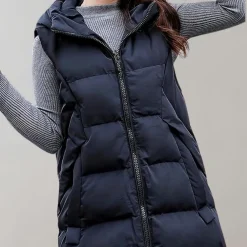 Jassen Dames*Felicie - Lichte en luchtige zomerjas met capuchon Zwart