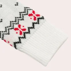 Truien & Vesten Dames*FEONA - Stijlvolle Kersttrui voor Dames Wit