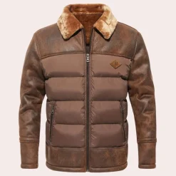 Jassen Heren*Ferran - Comfortabele heren winterjas