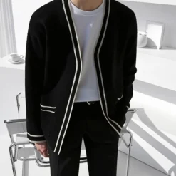 Truien & Vesten Heren*Filippos - Stijlvol Gebreid Zomervest voor Heren