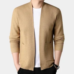 Jassen Heren*Fin - Elegante herenblazer met zakken voor de zomer