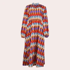 Jurken & Jumpsuits Dames*Fleurine - Comfortabele en kleurrijke damesjurk voor de zomer