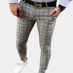 Broeken Heren*Florian - Formele heren chino broek voor de zomer