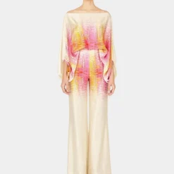 Sets Dames*Floriana - Elegante zomerse tweedelige damesset