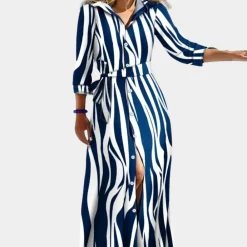Jurken & Jumpsuits Dames*Fosette - Zomerse lange jurk voor dames