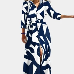 Jurken & Jumpsuits Dames*Fosette - Zomerse lange jurk voor dames