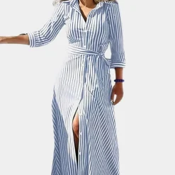 Jurken & Jumpsuits Dames*Fosette - Zomerse lange jurk voor dames