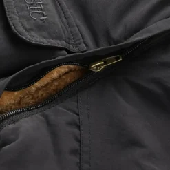 Jassen Heren*FRANCIS - Winterjas voor heren met afneembare capuchon Zwart