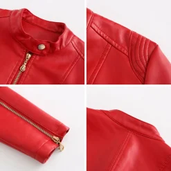 Leren Jassen Dames|Jassen Dames*FRANICA - Stijlvolle leren zomerjas