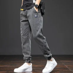 Broeken Heren*FRANKO - Stijlvolle zomer jogger broek